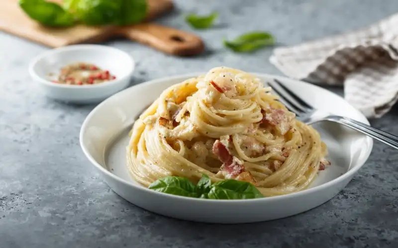 Pâtes carbonara