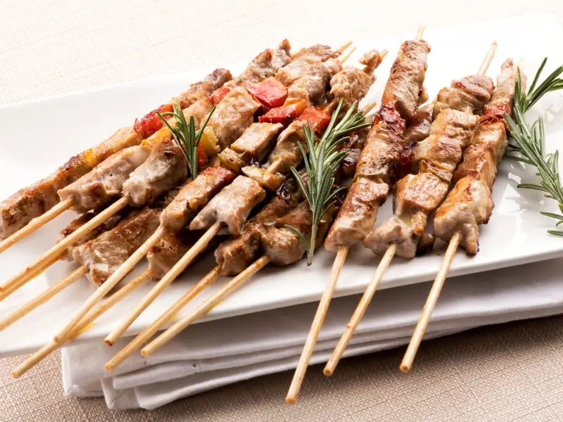 Brochette d'agneau